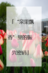 “泉果飘香”里的振兴密码