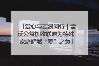 爱心与麦浪同行｜雷沃公益机收联盟为特殊家庭解燃“麦”之急