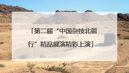 第二届“中国杂技北疆行”精品展演精彩上演