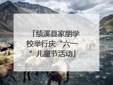 绩溪县家朋学校举行庆“六一”儿童节活动