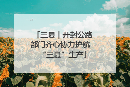三夏｜开封公路部门齐心协力护航“三夏”生产