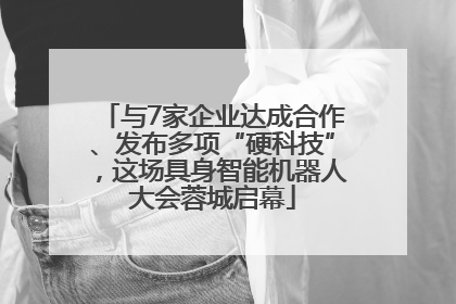 与7家企业达成合作、发布多项“硬科技”，这场具身智能机器人大会蓉城启幕