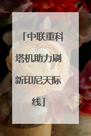 中联重科塔机助力刷新印尼天际线