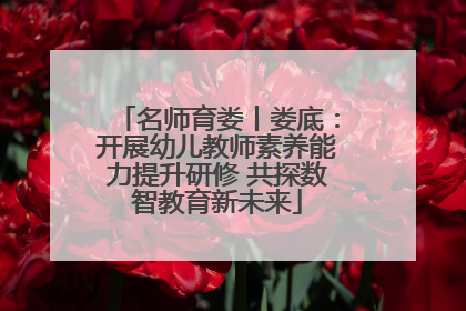名师育娄丨娄底：开展幼儿教师素养能力提升研修 共探数智教育新未来