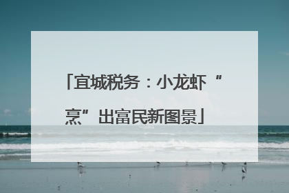 宜城税务：小龙虾“烹”出富民新图景