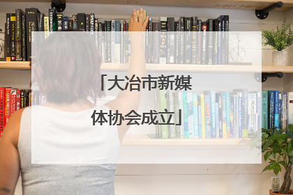大冶市新媒体协会成立