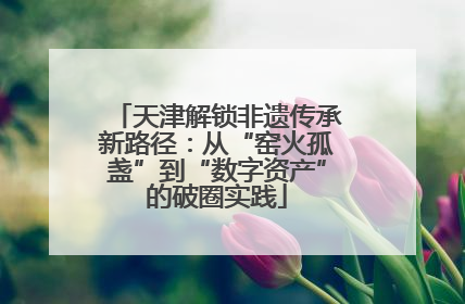 天津解锁非遗传承新路径：从“窑火孤盏”到“数字资产”的破圈实践
