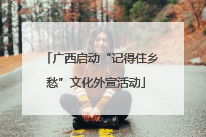 广西启动“记得住乡愁”文化外宣活动