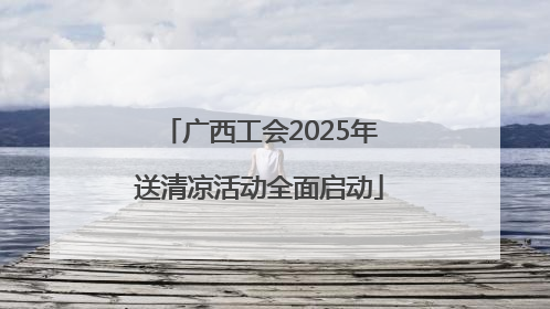 广西工会2025年送清凉活动全面启动