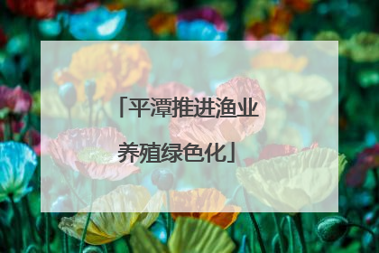 平潭推进渔业养殖绿色化