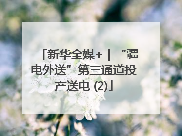 新华全媒+｜“疆电外送”第三通道投产送电 (2)
