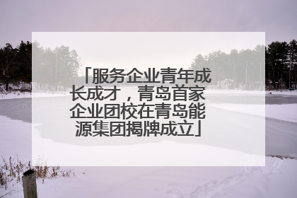 服务企业青年成长成才，青岛首家企业团校在青岛能源集团揭牌成立