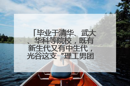 毕业于清华、武大、华科等院校，既有新生代又有中生代，光谷这支“理工男团”为何“出道”？