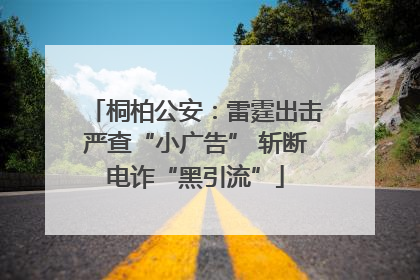桐柏公安：雷霆出击严查“小广告” 斩断电诈“黑引流”