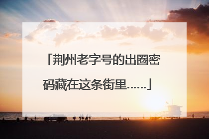 荆州老字号的出圈密码藏在这条街里……