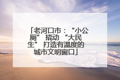 老河口市：“小公厕” 撬动 “大民生” 打造有温度的城市文明窗口