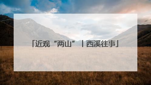 近观“两山”丨西溪往事
