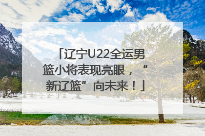 辽宁U22全运男篮小将表现亮眼，“新辽篮”向未来！