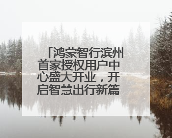 鸿蒙智行滨州首家授权用户中心盛大开业，开启智慧出行新篇章！