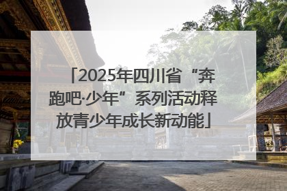 2025年四川省“奔跑吧·少年”系列活动释放青少年成长新动能