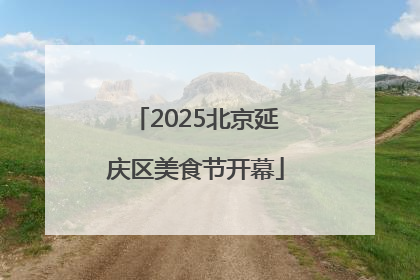 2025北京延庆区美食节开幕